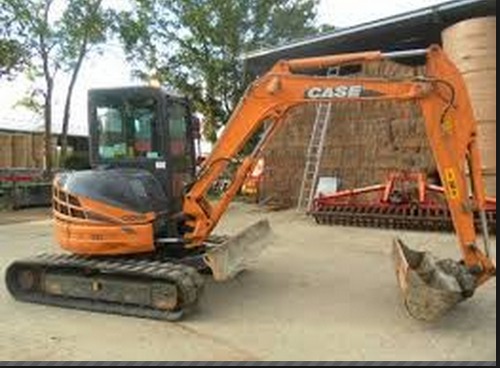 Product picture CASE CX50B Mini Crawler Excavator Service Parts Catalogue Manual Instant Download