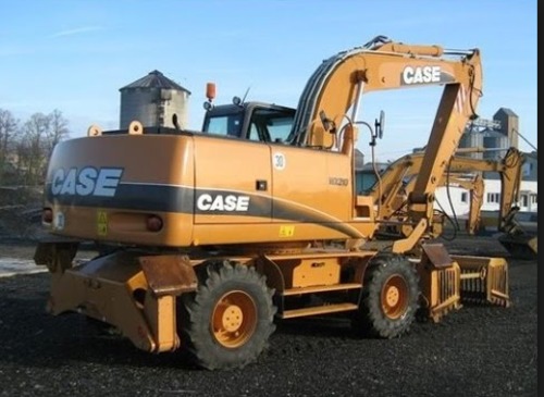 Product picture CASE WX240 Wheel Excavator Service Parts Catalogue Manual Instant Download