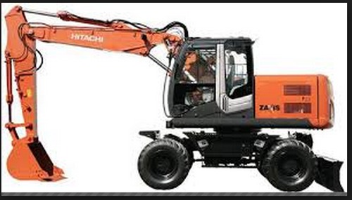 Product picture Hitachi Zaxis 210W-3 220W-3 Wheeled Excavator Service Repair Manual Instant Download