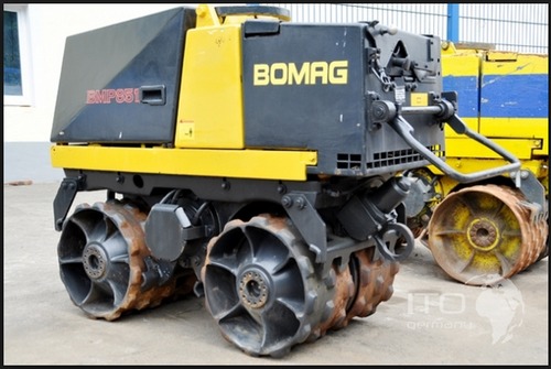 Product picture Bomag BMP851 Trench compactor Service Parts Catalogue Manual Instant Download SN101720030101-101720031839