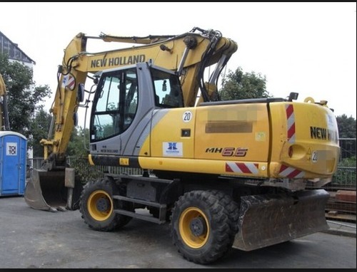 Product picture  NEW HOLLAND MH6.6 MH8.6 WHEEL EXCAVATOR Service Repair Manual Instant Download
