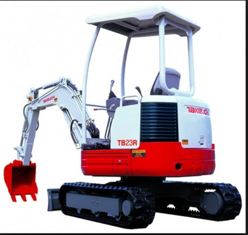 Product picture Takeuchi TB23R Compact Excavator Service Repair Factory Manual Instant Download