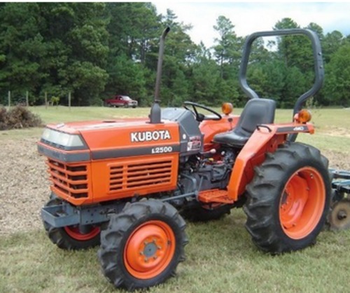 Product picture Kubota L2500F Tractor Illustrated Master Parts Manual Instant Download