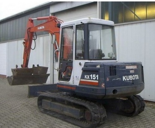 Product picture Kubota KX151 Excavator Illustrated Master Parts Manual Instant Download