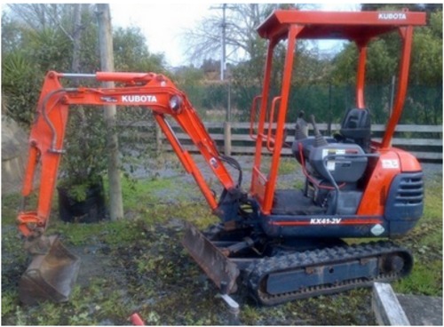 Product picture  Kubota KX41-2 Excavator Illustrated Master Parts Manual Instant Download