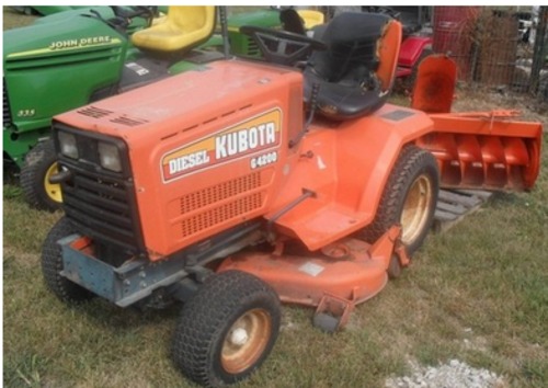 Product picture Kubota G4200H Lawnmower Illustrated Master Parts Manual Instant Download