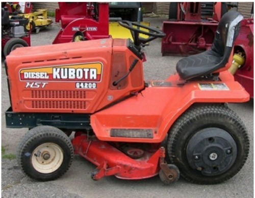 Product picture Kubota G3200 G4200 G4200H G5200H G6200H Lawn Garden Tractor Operator Manual Instant Download