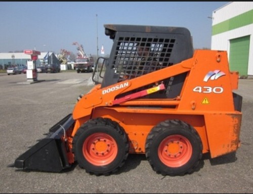 Product picture Daewoo Doosan 430, 430 Plus, 440 Plus, 450, 450 Plus, 460, 460 Plus, 470 Plus Skid Steer Loader Operation and Maintenance Manual Instant Download