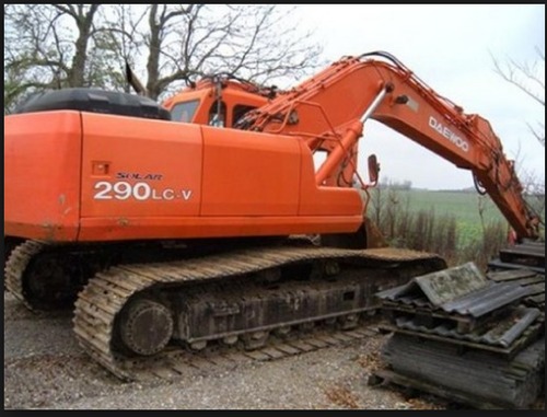 Product picture Daewoo Doosan Solar 290LC-V Excavator Operation and Maintenance Manual Instant Download