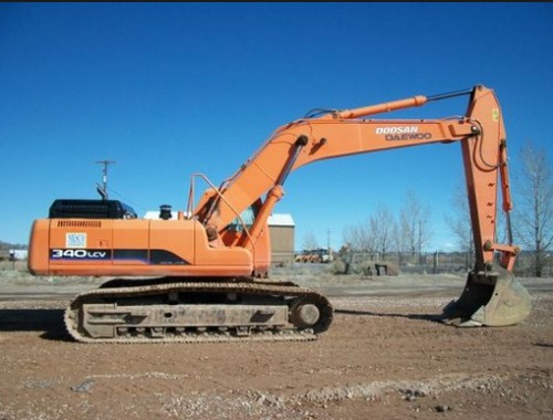 Product picture Daewoo Doosan Solar 340LC-V Excavator Operation and Maintenance Manual Instant Download