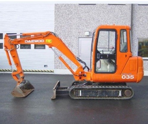 Product picture DAEWOO DOOSAN SOLAR 035 MINI EXCAVATOR Service Parts Catalogue Manual Instant Download