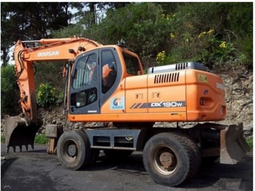 Product picture DAEWOO DOOSAN DX190W EXCAVATOR Service Parts Catalogue Manual Instant Download