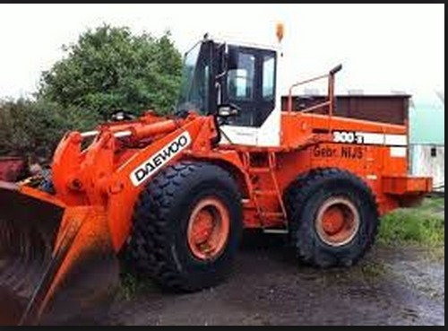 Product picture Daewoo Mega 300-III Wheel Loader Service Repair Manual Instant Download